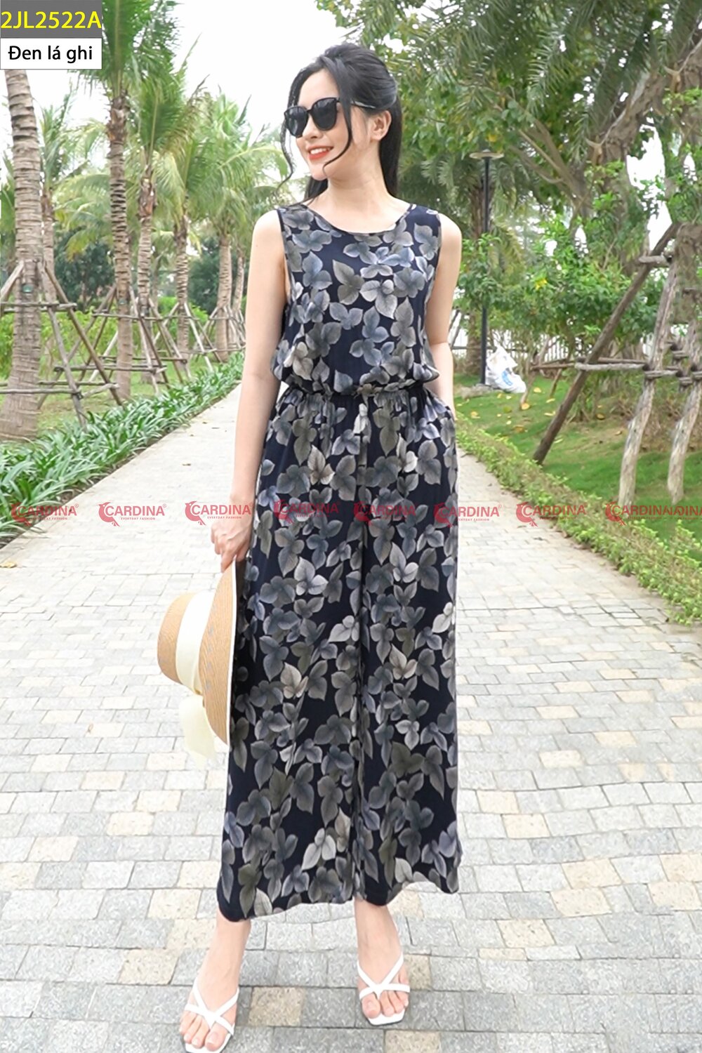 jumpsuitống rộng