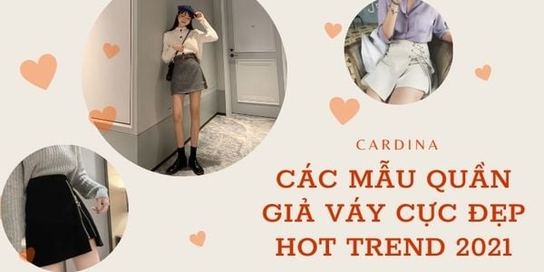 Các mẫu quần giả váy cực đẹp, hot trend 2024 cho chị em – Cardina
