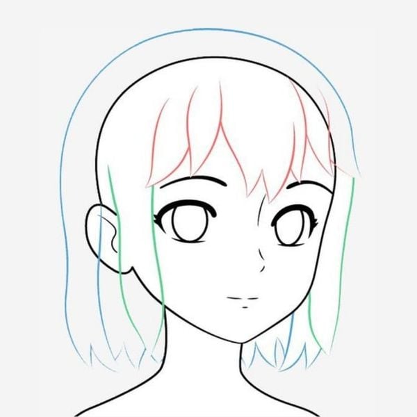Vẽ Anime Hướng dẫn vẽ nữ anime đơn giản  drawing anime girl  YouTube
