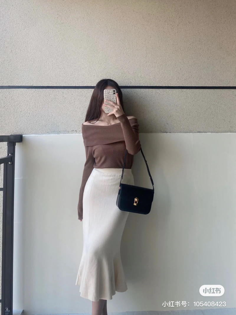 Chân váy len nữ FIONA, Chân váy ôm phối màu dáng ngắn mã F850503 | Shopee  Việt Nam