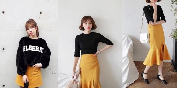 Chân váy màu nâu kết hợp với áo màu gì để không bị lỗi mốt  Thời trang   Việt Giải Trí