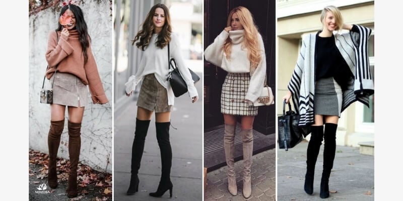 Người gầy nên mặc gì vào mùa đông?