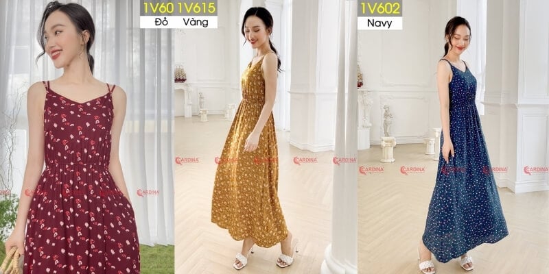 Váy 2 Dây Dáng Dài Bản To Màu Trắng Giá Tốt T01/2024 | Mua tại Lazada.vn