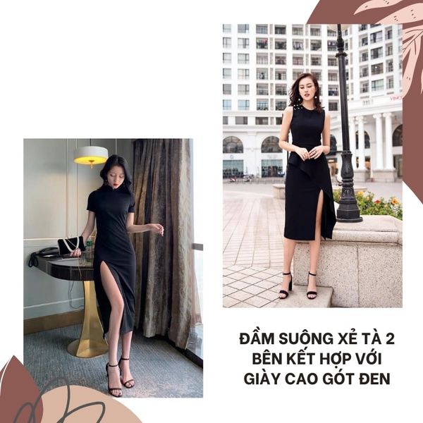 9 Cách mix đầm suông dài xẻ tà cho các cô nàng thêm xinh đẹp – Cardina