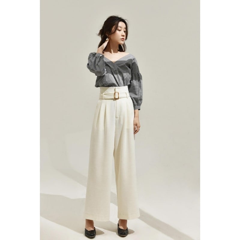 Bật mí bí quyết chọn và mix quần culottes cho người gầy