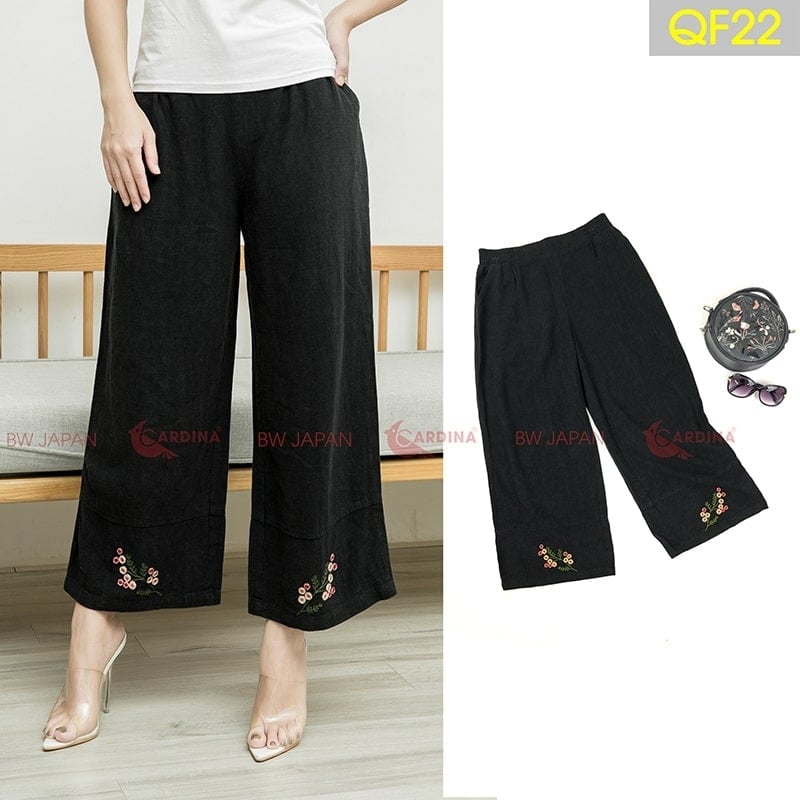 Mách nước cho chị em cách phối đồ với quần culottes dài cực xinh