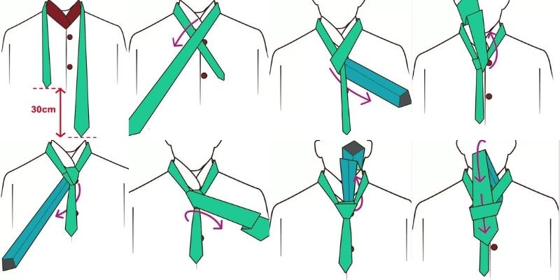 cách thắt cà vạt