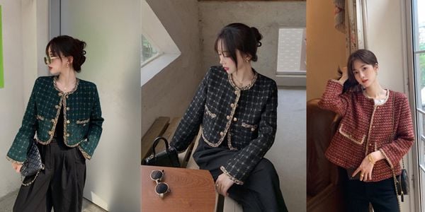 15 Cách phối đồ với áo dạ tweed trẻ trung và thanh lịch  Cardina