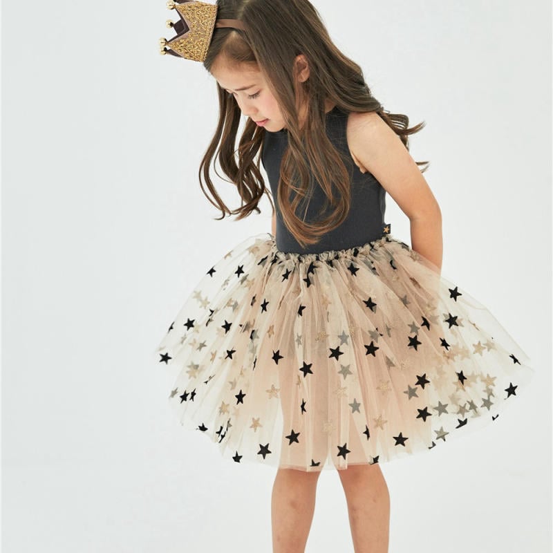 Đầm váy công chúa cho bé gái chất liệu vải voan nhiều màu cực kỳ mềm mịn  không nóng họa tiết đính hoa eo có tay phồng xinh xắn phù hợp đi