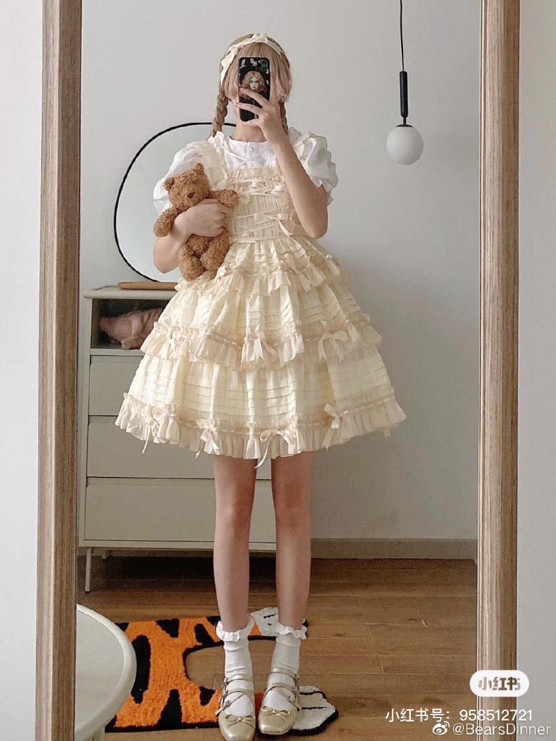 Lịch sử giá Trang Phục Tây Hai Dây Jsk Ngọt Ngào Đáng Yêu Alice Lolita Thỏ  Chính Hãng Nguyên Tác Váy Lolita cập nhật 3/2024 - Mua Thông Minh