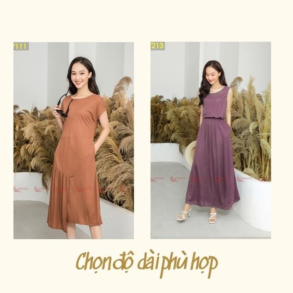 TOP 11 mẫu váy maxi đi biển cho người béo hóa Mi nhon