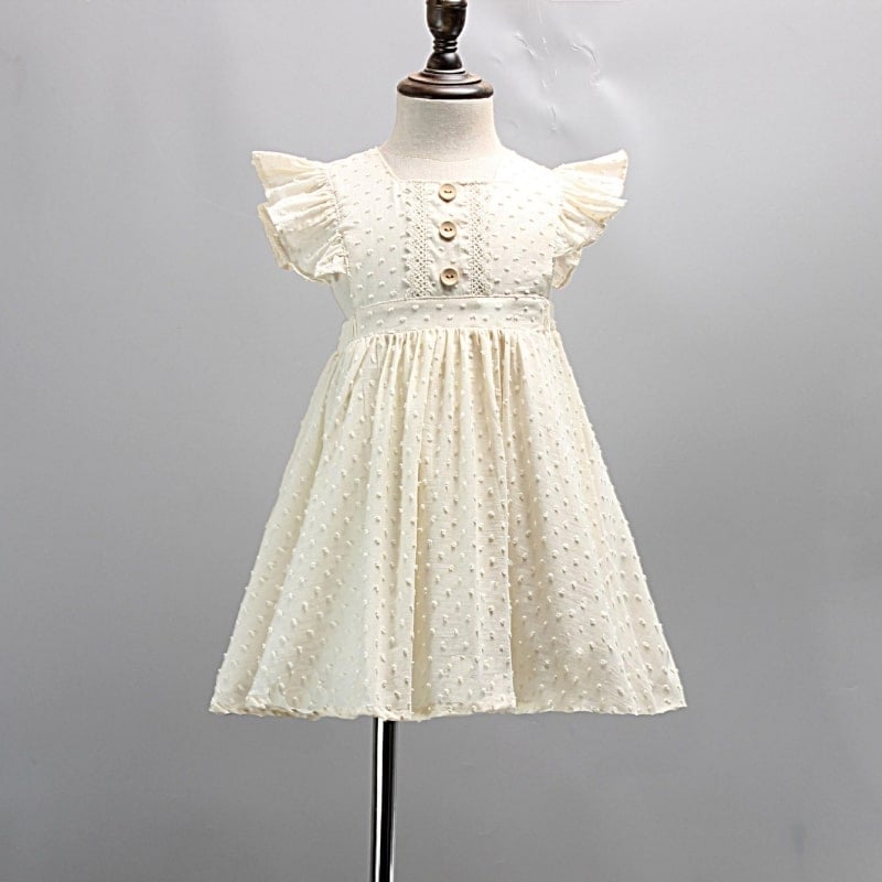Váy thiết kế bé gái nhún, Emmikids A75, Đầm trẻ em hằng ngày. | Shopee Việt  Nam