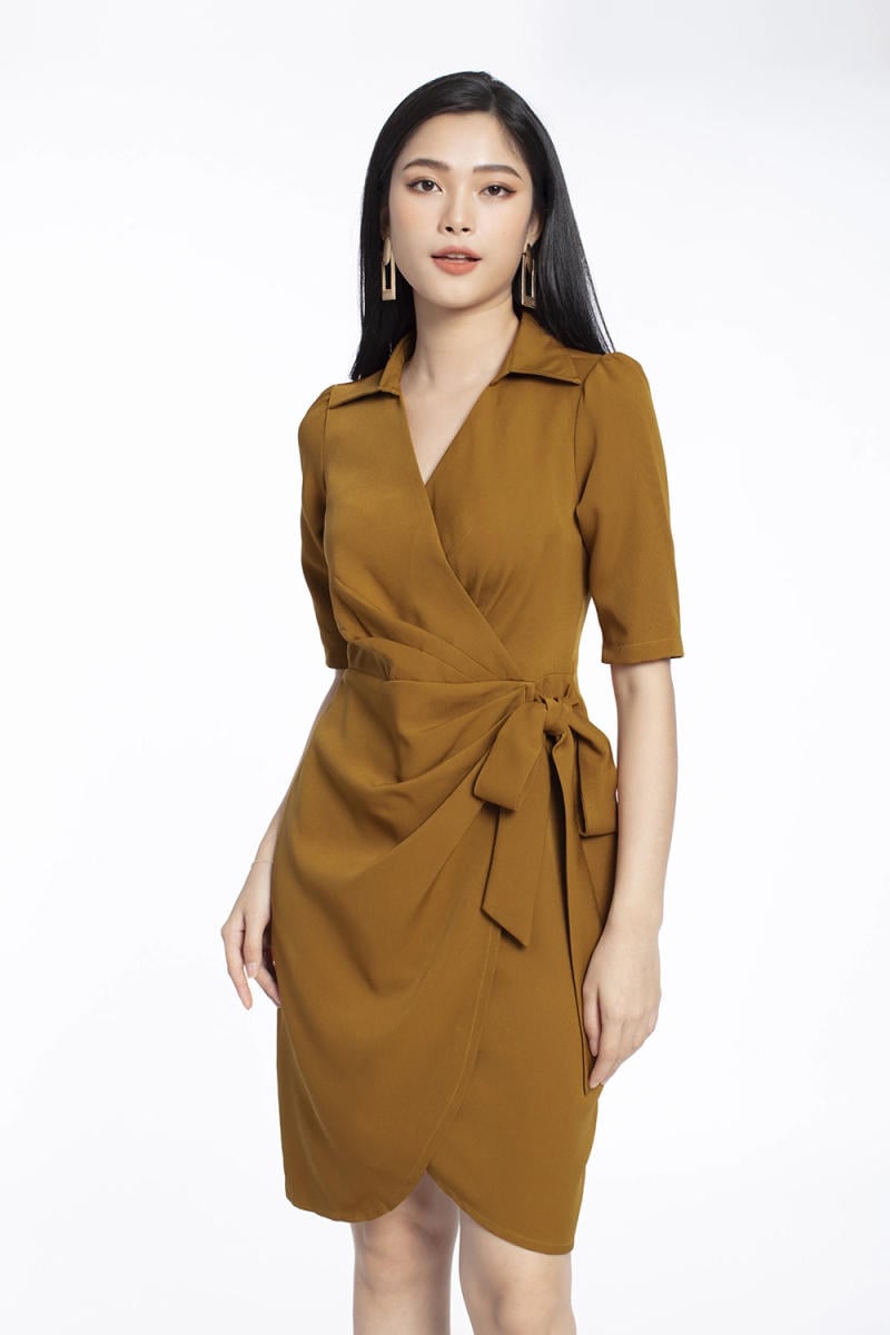 Top 25 mẫu váy đắp vạt chéo wrap dress cho nàng mùa hè xinh tươi – Cardina