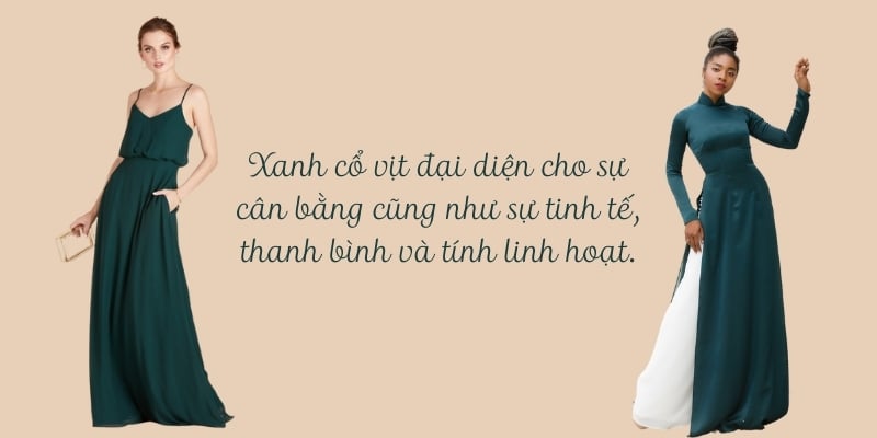 Vải áo dài màu xanh cổ vịt cả bộ | Shopee Việt Nam