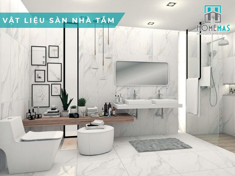 Top 7 loại vật liệu ốp lát sàn nhà tắm mới nhất