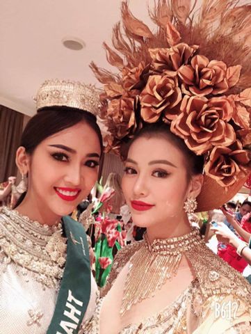 Nguyễn Phương Khánh đại diện Việt Nam xuất sắc đoạt huy chương vàng trong phần thi trang phục dân tộc Miss Earth 2018