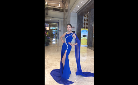 LINH SAN COUTURE-IN BLUE- HOÀNG THÙY CATWALK (OFFICIAL COLLECTION)