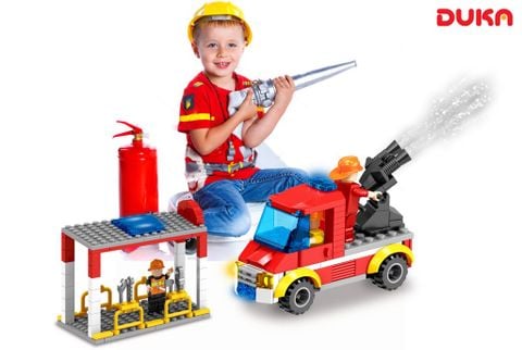 Khám phá bộ đồ chơi ghép hình Lính cứu hỏa