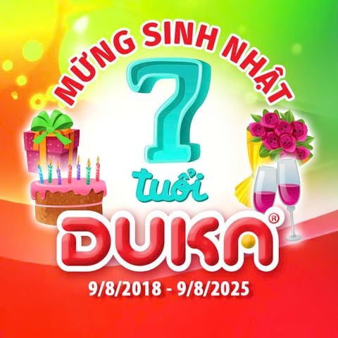 🎉🎉 CHÚC MỪNG SINH NHẬT DUKA 7️⃣ TUỔI 🎉