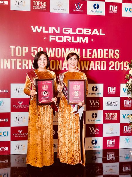 Ms Nông Vương Phi nhận giải top 50 women leader