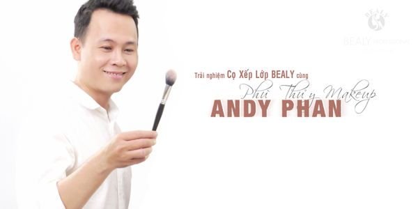TRAI NGHIEM HOT TREND CO XEP LOP BEALY VOI PHU THUY MAKE UP ANDY PHAN