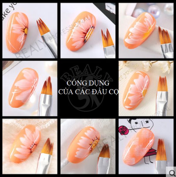 Click xem cách vẽ mẫu nails style hoa lá biến tấu màu sắc tươi vui   KellyPang Nail