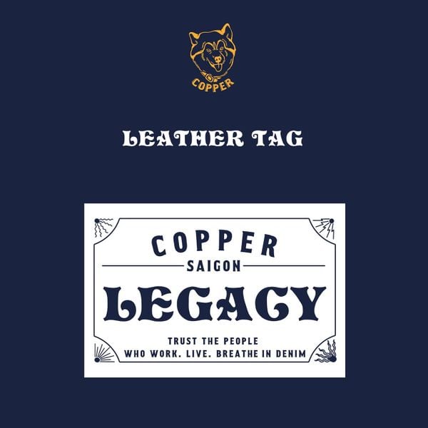 --- The New Leather Tag - Kurabo Denim, Nhật Bản ---