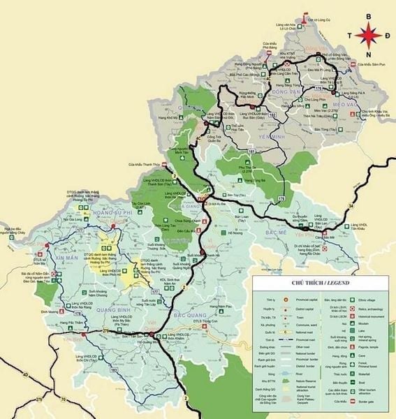 Cập nhật bản đồ du lịch Hà Giang 2021 và lịch trình cho chuyến đi – bản đồ du lịch hà giang