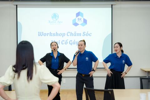 Đơn vị tổ chức workshop chăm sóc sức khỏe cổ vai gáy uy tín