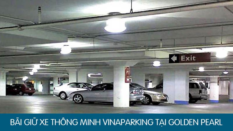 Dự án Lắp đặt Bãi giữ xe thông minh Vinaparking 4.0 tại Golden Pearl (6 làn xe)