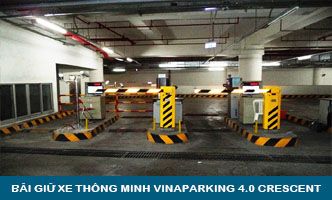 Dự án Lắp đặt Bãi giữ xe thông minh Vinaparking 4.0 tại Crescents Mall Quận 7