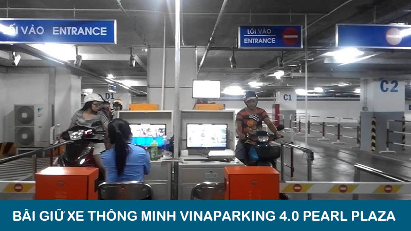 Dự án Lắp đặt Bãi giữ xe thông minh Vinaparking 4.0 tại trung tâm thương mại Pearl Plaza