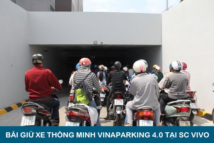 Dự án Lắp đặt Bãi giữ xe thông minh Vinaparking 4.0 tại SC Vivo City Quận 7