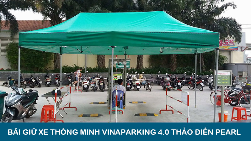 Dự án Lắp đặt Bãi giữ xe thông minh Vinaparking 4.0 tại Thảo Điền Pearl