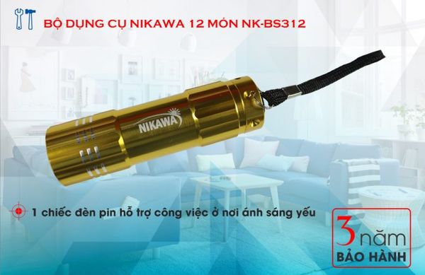 Bộ dụng cụ 12 món Nikawa nk bs312