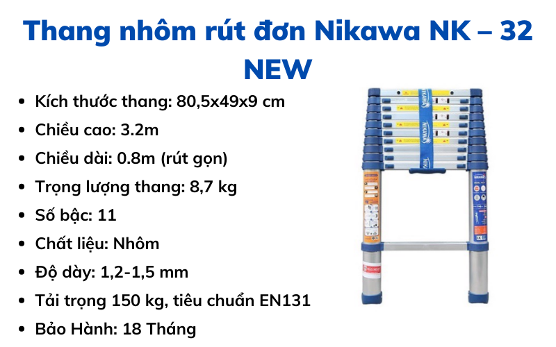 thang-nhom-rut-don-nikawa-nk-32-new