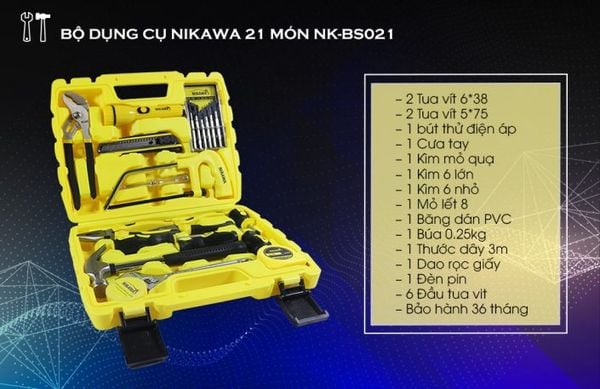 Thông tin bộ sản phẩm Nikawa NK-BS021