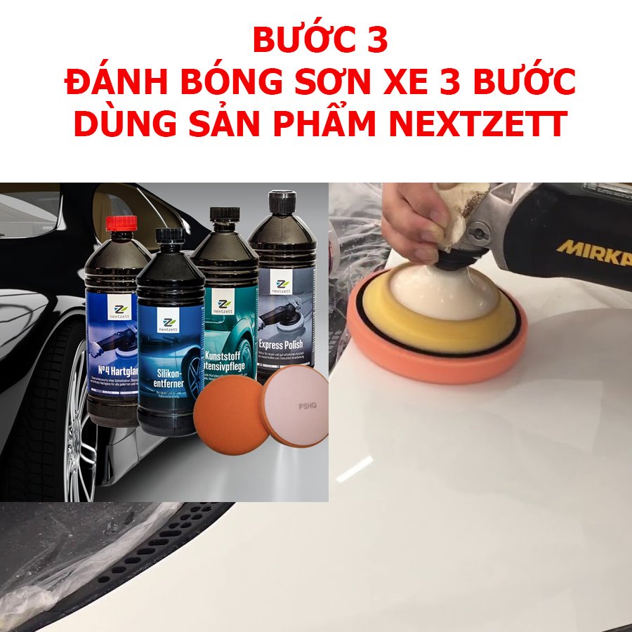 Hướng dẫn đánh bóng sơn xe ô tô - Phần 1