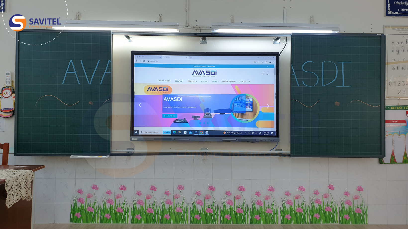 Vì sao nên ứng dụng màn hình tương tác AVASDI cho lớp học?