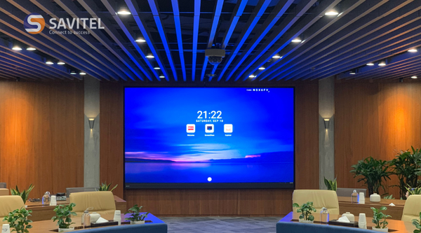 SAVITEL Triển Khai Lắp Đặt Màn Hình LED MAXHUB Cho COTECCONS