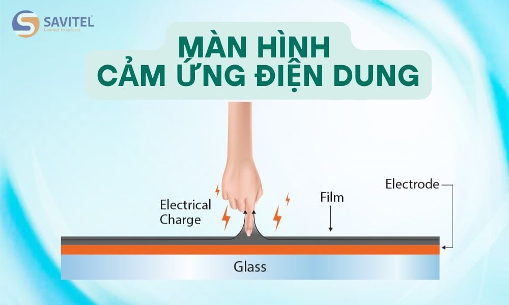 Màn hình cảm ứng điện dung: Nguyên lý hoạt động và ứng dụng trong đời sống