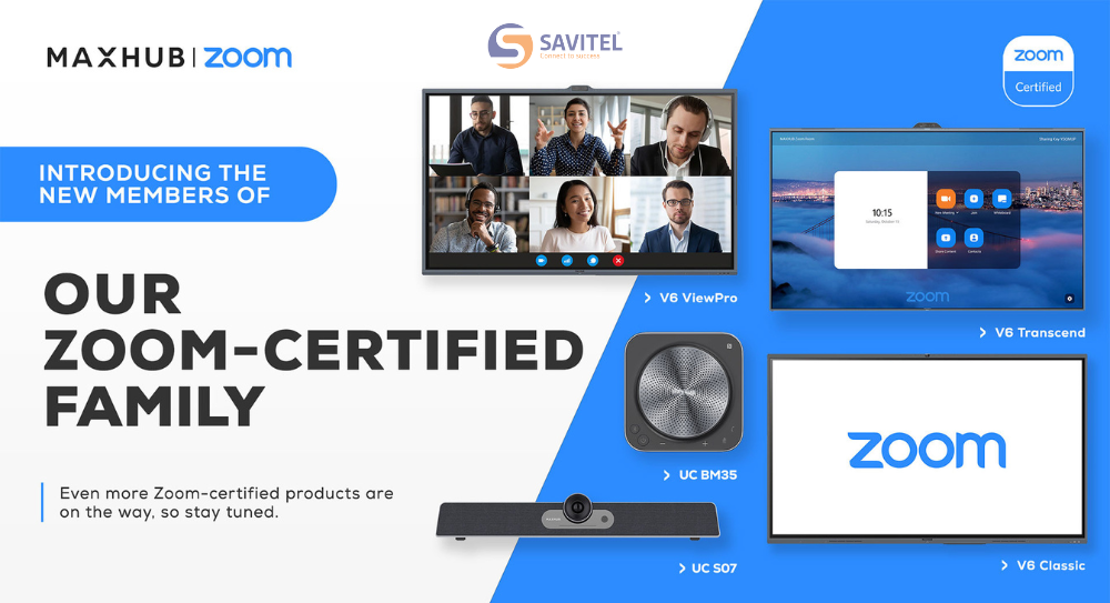 Giải pháp hội nghị truyền hình Maxhub Solutions cho Zoom