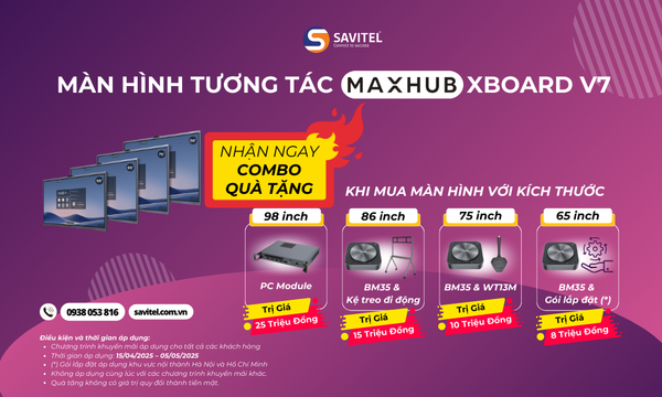 🎉 SIÊU ƯU ĐÃI 30/4 - BÙNG NỔ CÙNG MAXHUB!