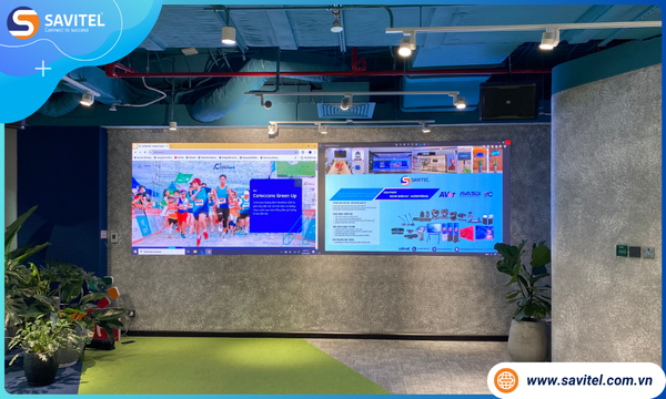 Tư Vấn - Triển Khai Giải Pháp Màn Hình LED Văn Phòng Coteccons Hà Nội