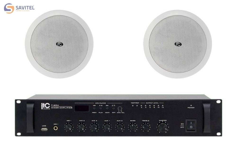 ITC T-206P mang đến khả năng tái tạo âm thanh chất lượng cao