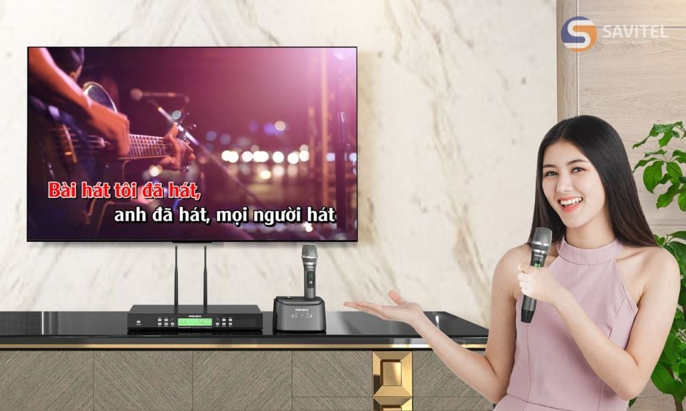Sau khi hoàn tất quá trình điều chỉnh, hãy thử nói hoặc hát vào micro để kiểm tra tín hiệu