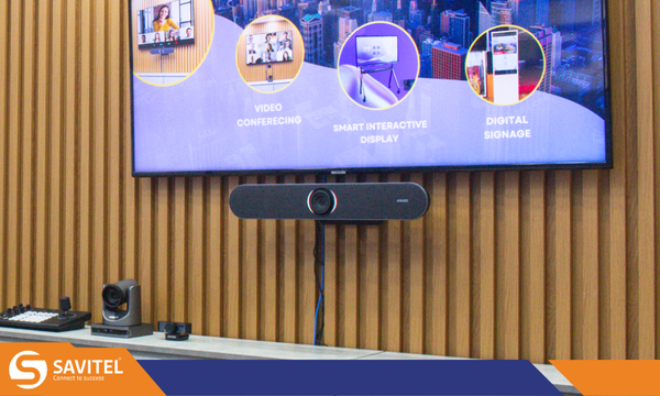 Video Bar AVA-1000B tích hợp camera 4K