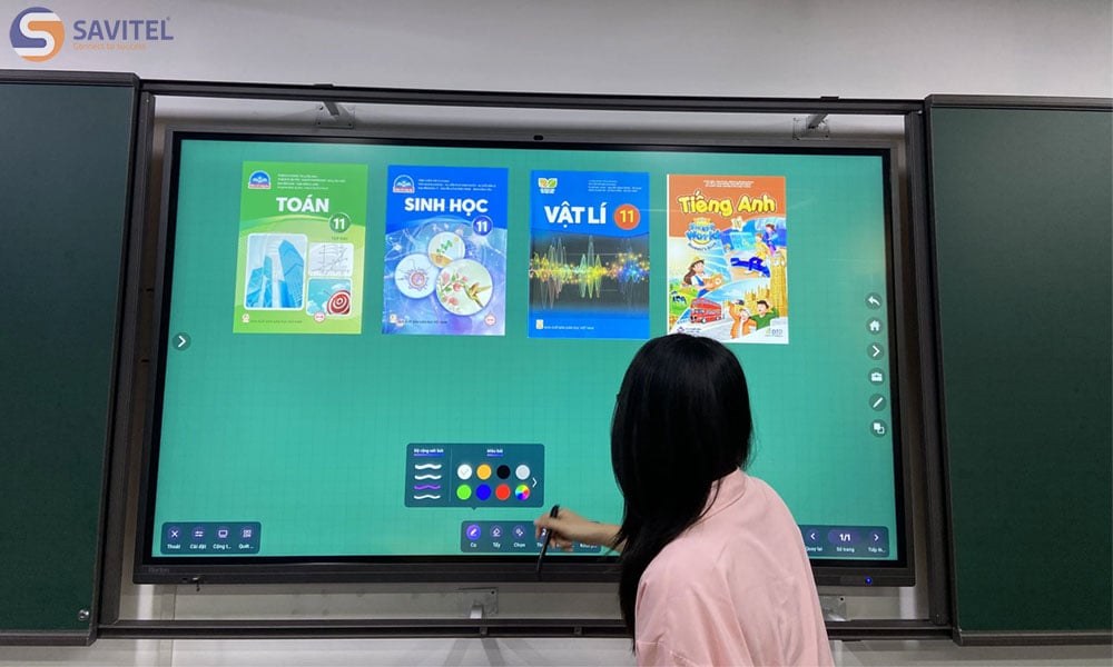 Màn hình tương tác 65 inch của SAVITEL cung cấp đều có chất lượng cao nhất hiện tại