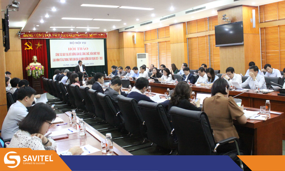 Cơ sở vật chất cho đào tạo cán bộ từ xa