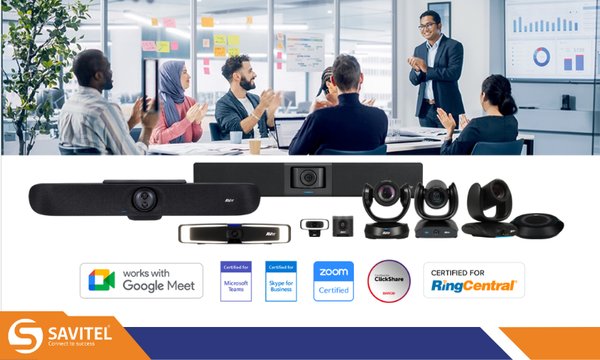 Hệ thống hội nghị trực tuyến AVer trên nền tảng phần mềm/Cloud/Web